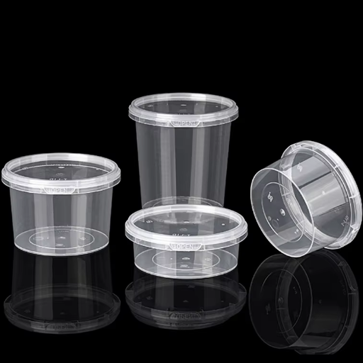Applications of Round Plastic Food Containers