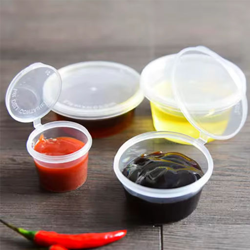 Types of Disposable Sauce Cups